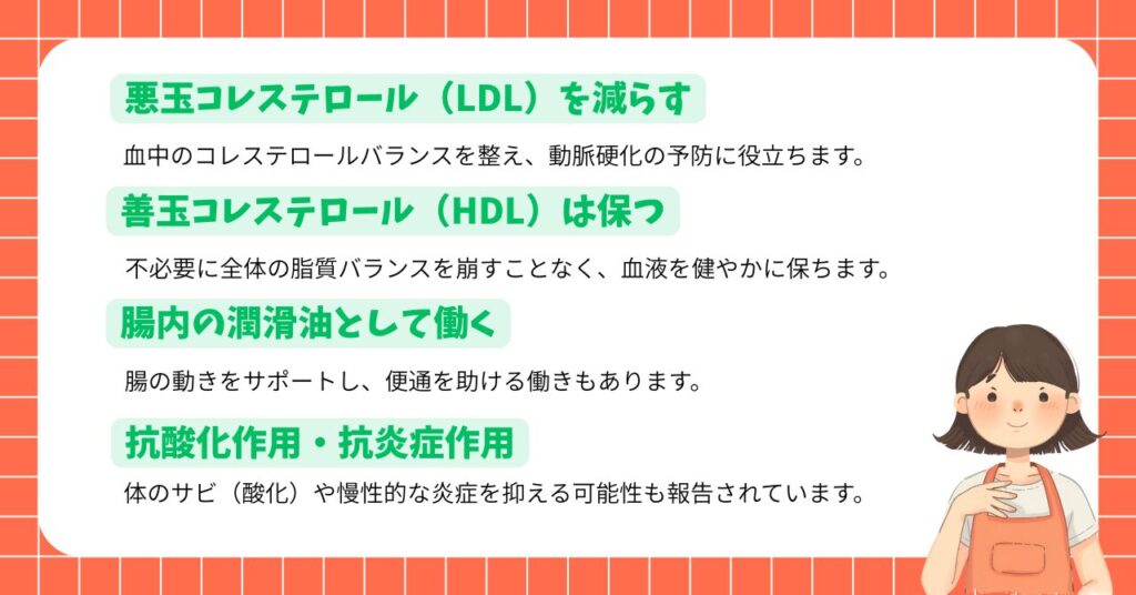 オレイン酸の効果説明