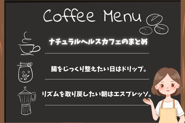 エスプレッソとドリップおすすめの飲み方